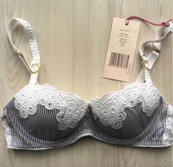 VIntage romantic embroidered Stella McCartney bra