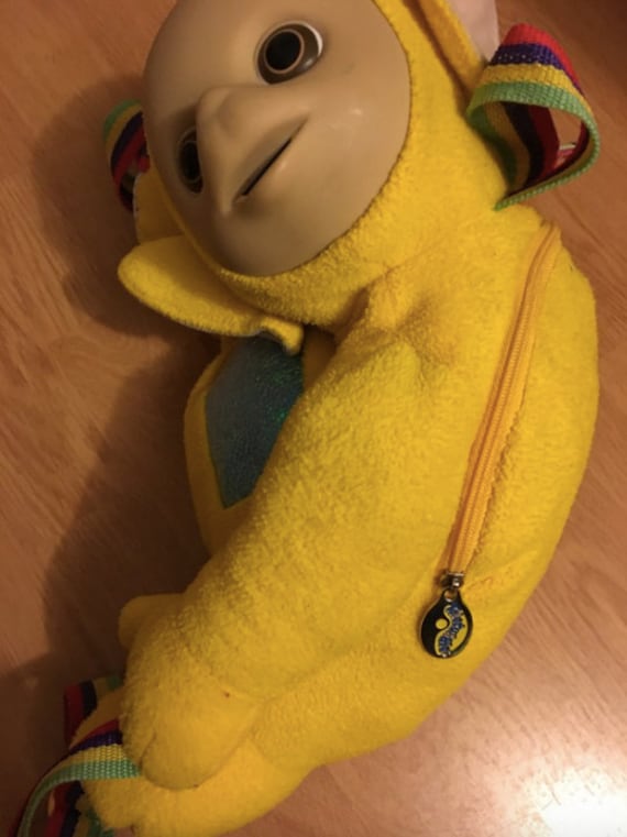 Vintage Rare 90s Teletubies Backpack / Vintage Teletubby