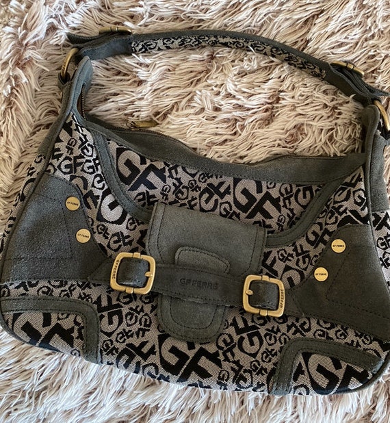 ファッションシーンで話題のこれから流行るブランド12選 Leather and Canvas Ferre Gianfranco 90s Nomogram Cargo / Bag バッグ