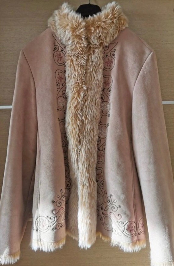 Vintage Afghan coat / Betty Barclay Afghan jacket