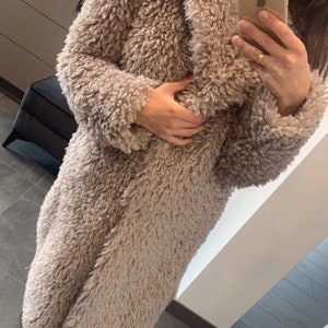 Nude Fur Coat -  Singapore