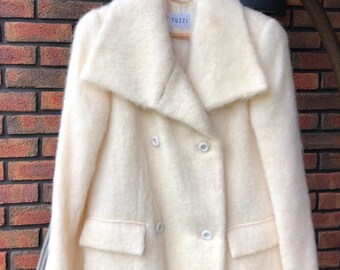 shaggy wool coat