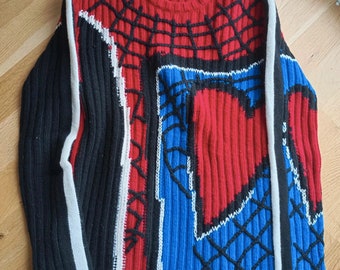 Valentino Super-H Spiderman Intarsia Wool Sweater Limited Edition / XS / Designer Spider Man Pullover Valentino Garavani 2016-17