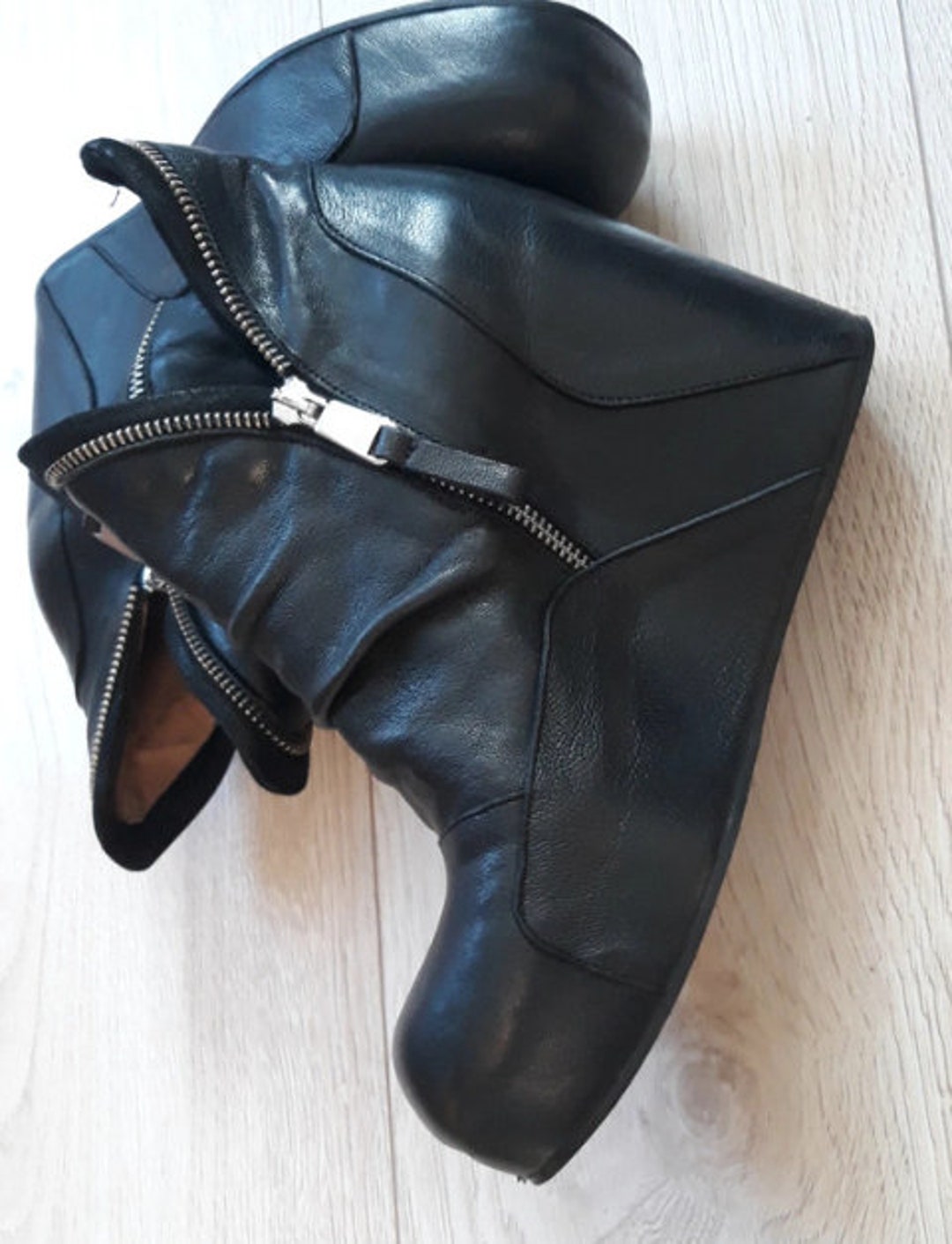 issy wedge ankle boot