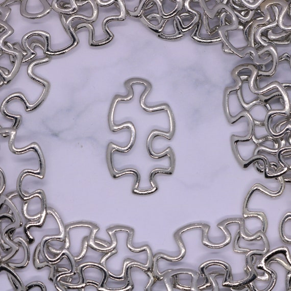 Puzzle piece charms in bulk deals