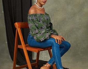 Ankara Crop Top - Etsy