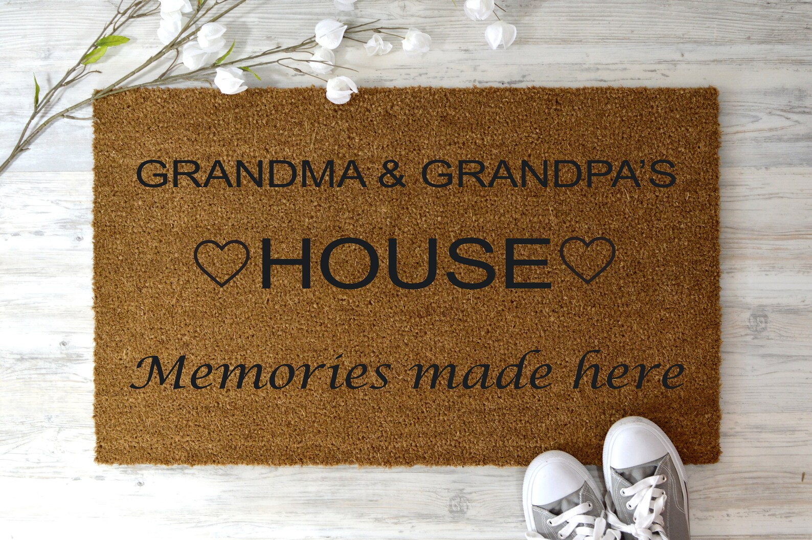 Grandparent Gift Doormat Housewarming Gift Etsy