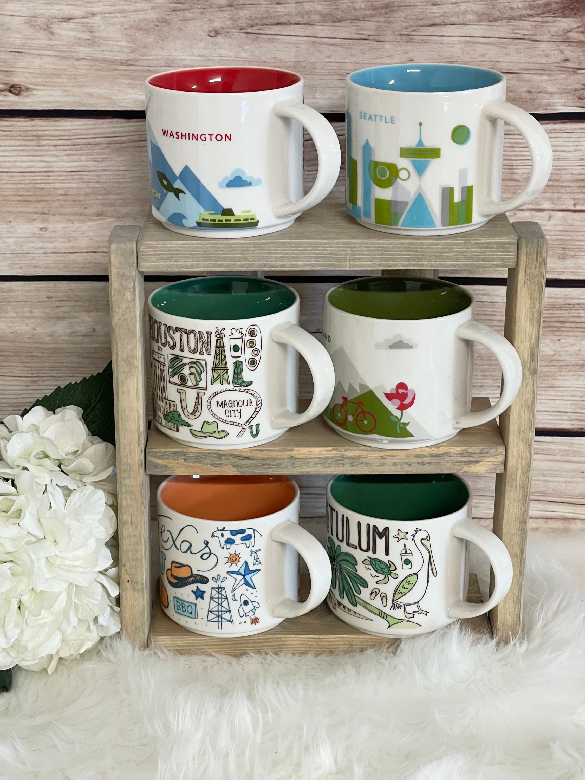 4 Pcs Creative Plant Appearance Mug Rack Drink Coaster Bottle Drying Rack Stand Coffee Tea Cup Mug Cup Holder Drainer for Your Table or Desk Drying Cup Holder Utensils Cup Dryer Tray 