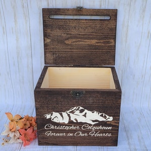 Memorial Gift - Memorial Box - Memory Box - Personalized Grief Gift - Grieving Gift - Personalized Memory Box - Keepsake Box - Grief Gifts