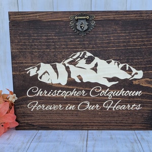 Memorial Gift - Memorial Box - Memory Box - Personalized Grief Gift - Grieving Gift - Personalized Memory Box - Keepsake Box - Grief Gifts