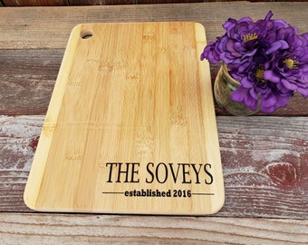 Christmas Gift - Fast Shipping - Charcuterie Boards, Personalized Cutting Board, Custom Engraved Cutting Board, Monogrammed Cutting Board