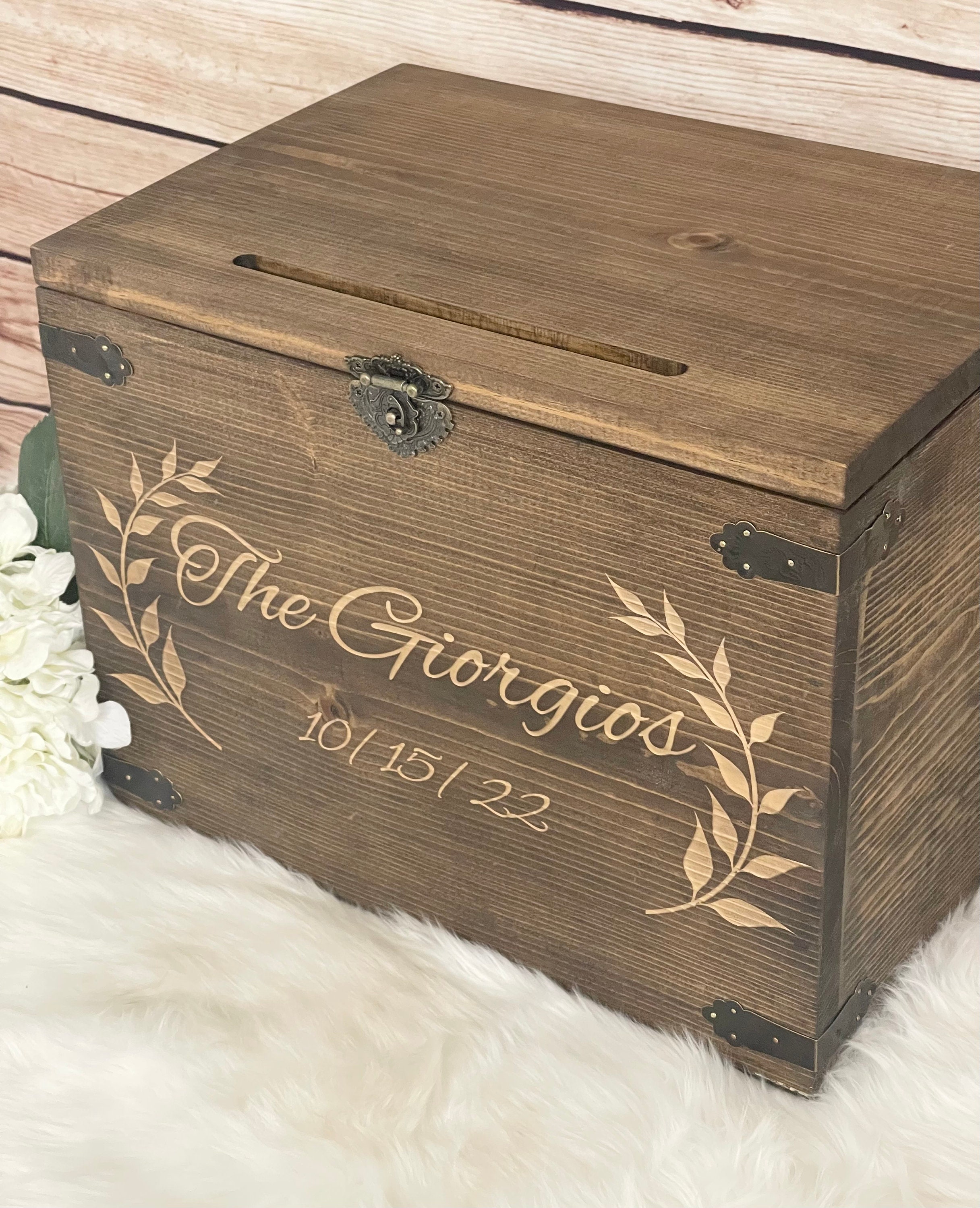 Wedding card box with slot – EventCardsDesign
