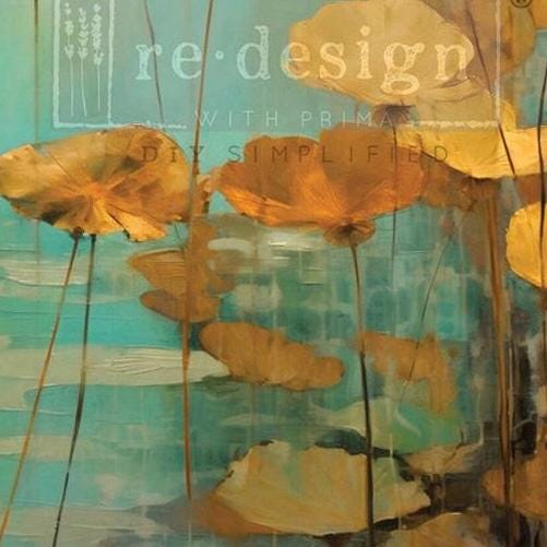 Eternal Lotus A1 Fiber Paper by Redesign With Prima, Large Oriental ...