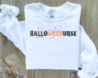 ハロウィン スウェットシャツ| ナース シャツ| ナース ギフト|