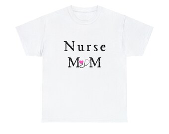 ナースTシャツ| ママシャツ| 白ナースTシャツ| RN|LPN| ママへのギフト| ナースへのギフト|