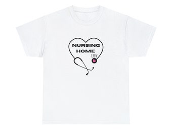 ナーシングホーム用コットンTシャツ| ホワイトTシャツ| ホワイトシャツ| ナーシングホーム用ギフト| ナーシングギフト|