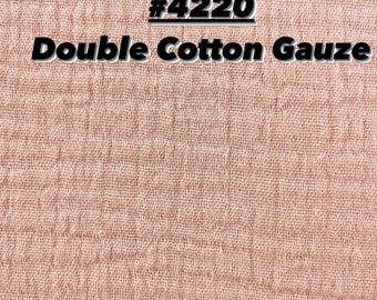 Double gaze de coton #4220
