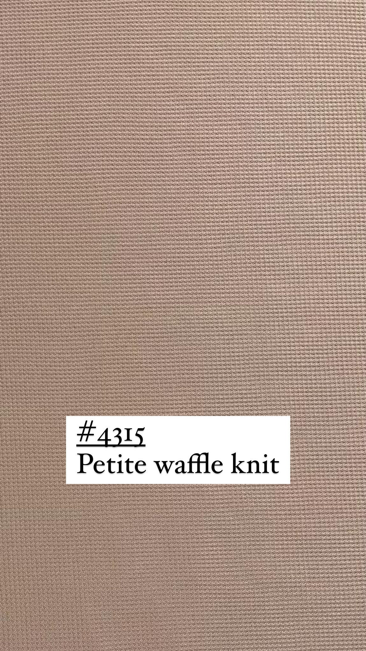 プチワッフルニット #4315 - Etsy 日本