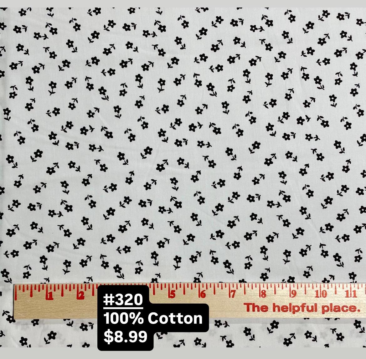 100 % Cotton #320