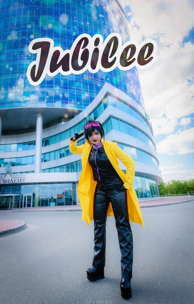Jubilee Xmen Cosplay Costume Etsy
