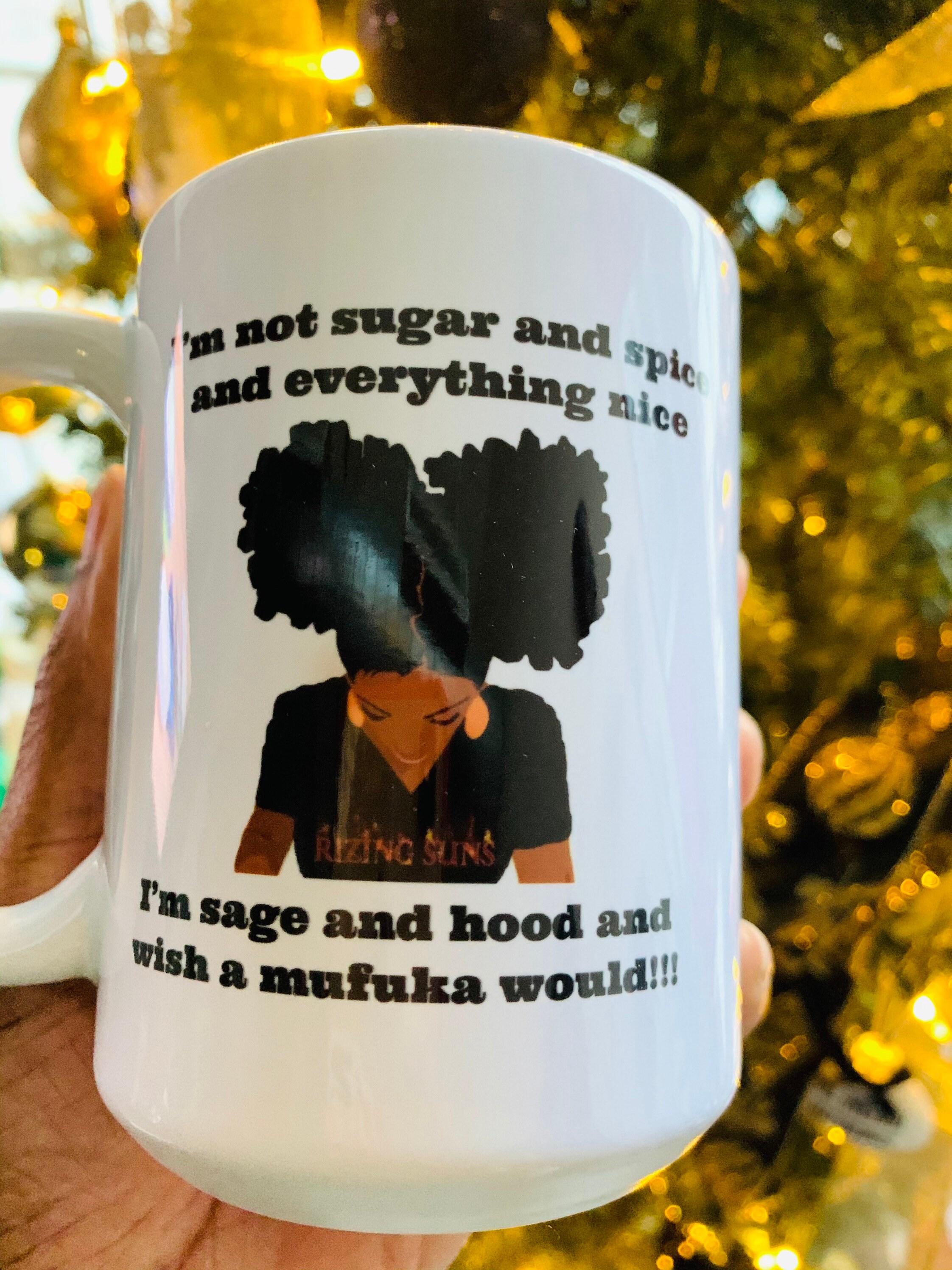 Sage and Hood mug Etsy
