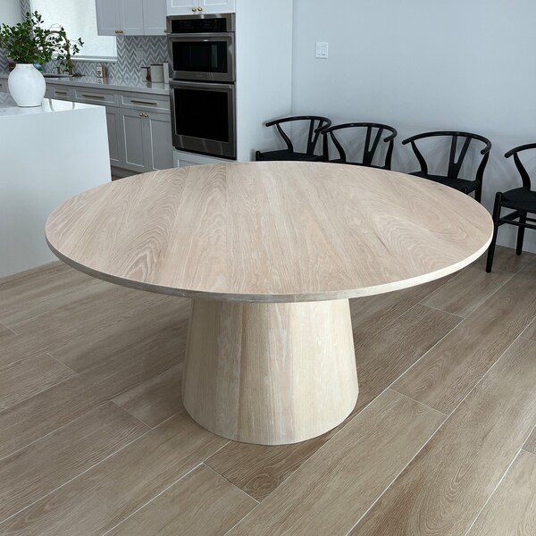 Oak Dining Table Etsy