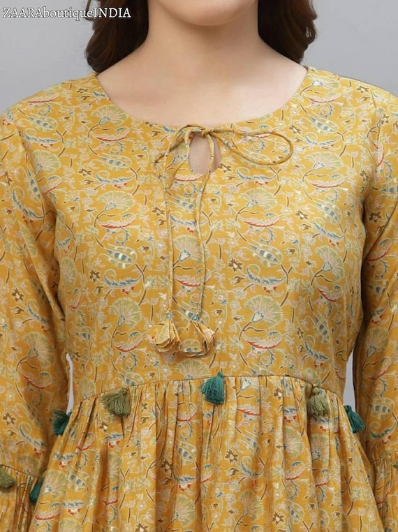 A line store short kurtis