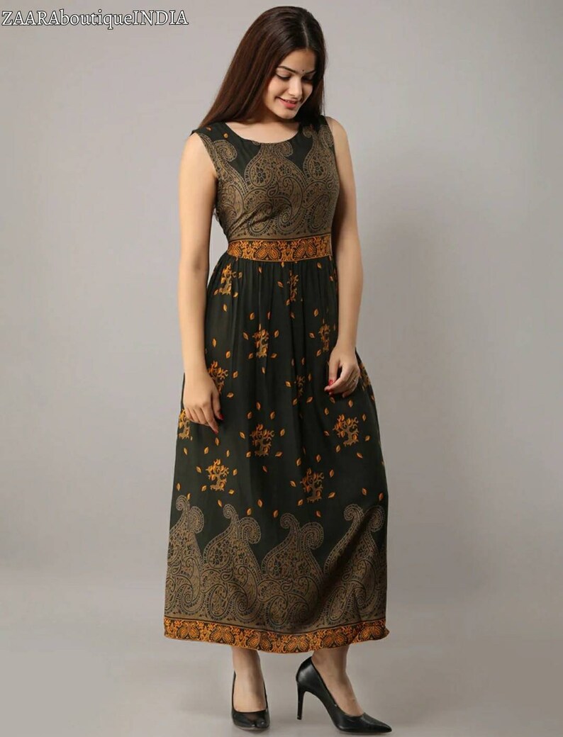 Ethnic Dress Indian Boho Dress Anarkali Dress Anarkali Kurta With Jacket Womens Dresses