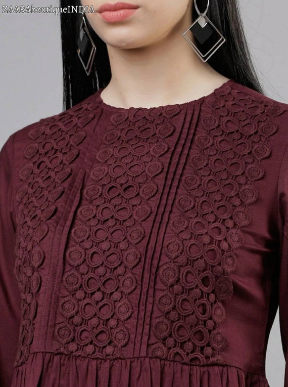 I lace cheap kurtis