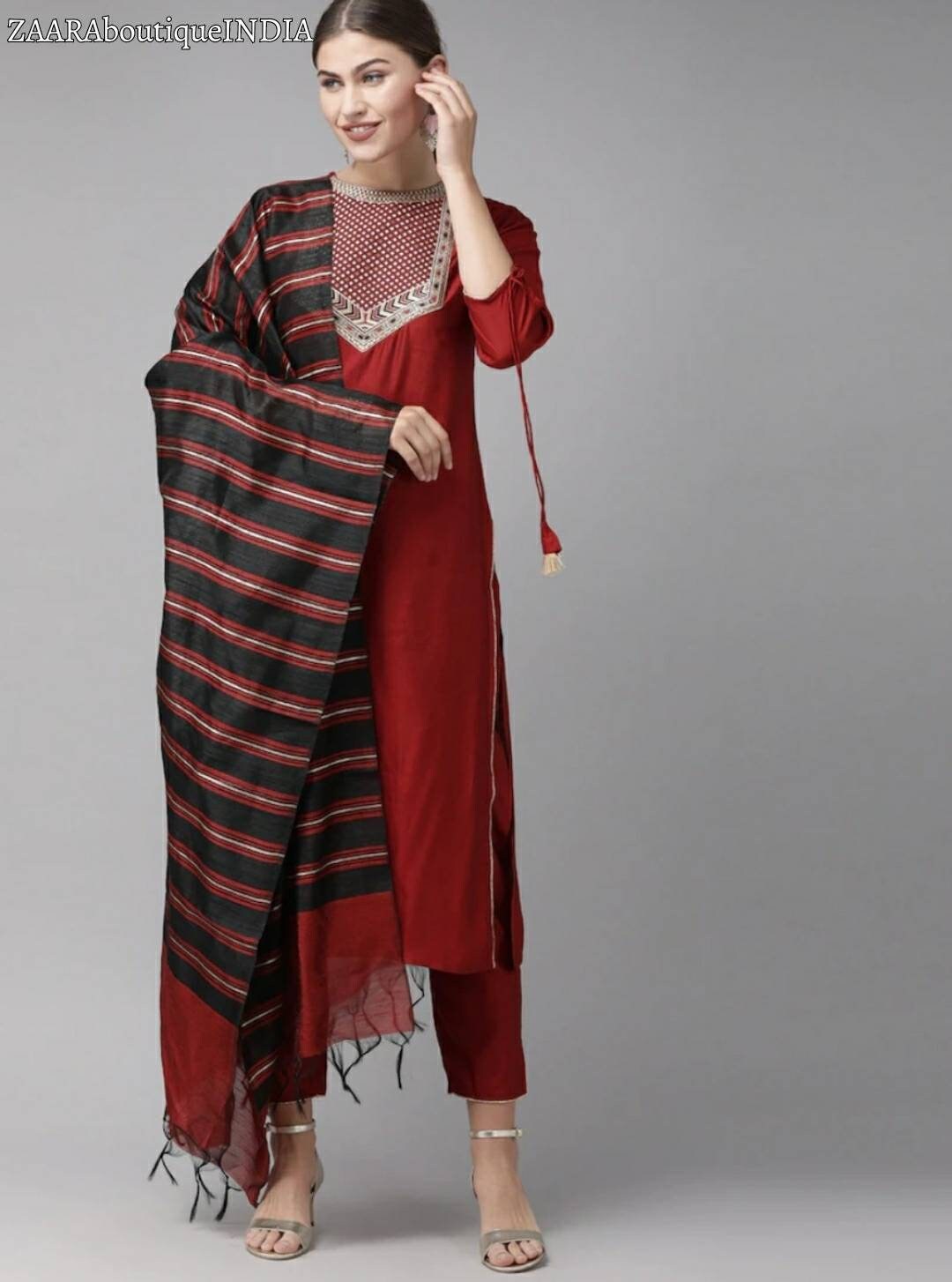 kurta with trouser and dupatta