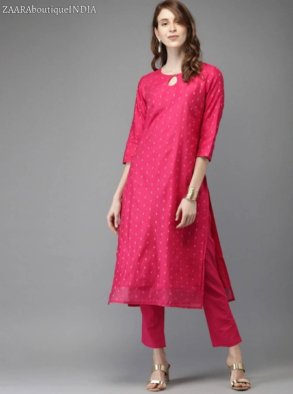 SC KURTIS Women Self Design A-line Kurta - Buy SC KURTIS Women Self Design  A-line Kurta Online at Best Prices in India | Flipkart.com