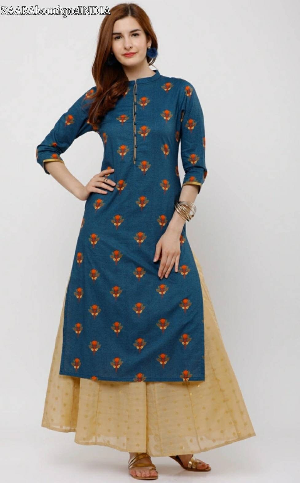 apron style kurti