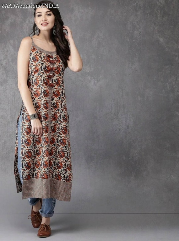 Winter Assorted 3/4th Sleeves Printed Ladies Kurti at Best Price in Surat |  Ambica Textile Agency