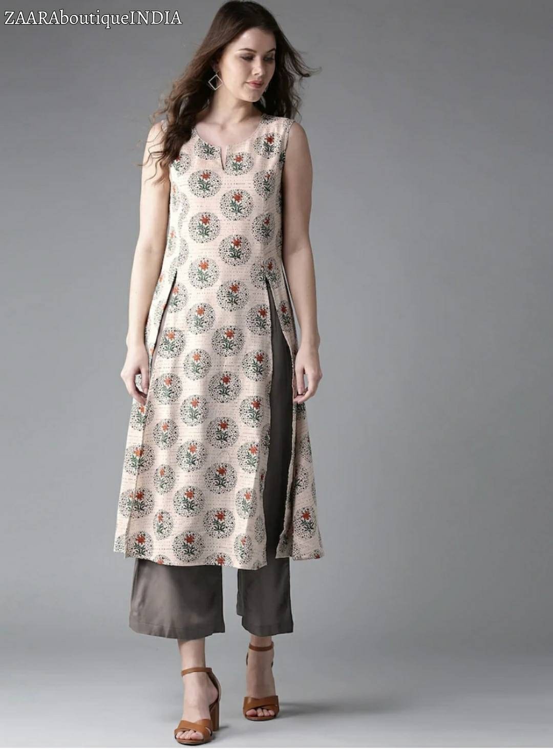 6 Types of Bottoms To Pair With Cape Style Kurtis – MISSPRINT