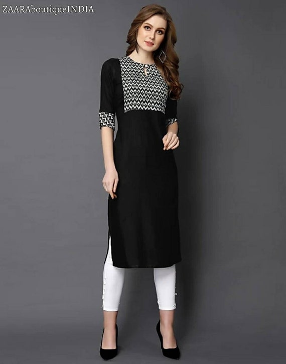 Buy Shopping Star Women Self Design Gown Kurta (Black) Online at Best  Prices in India - JioMart.