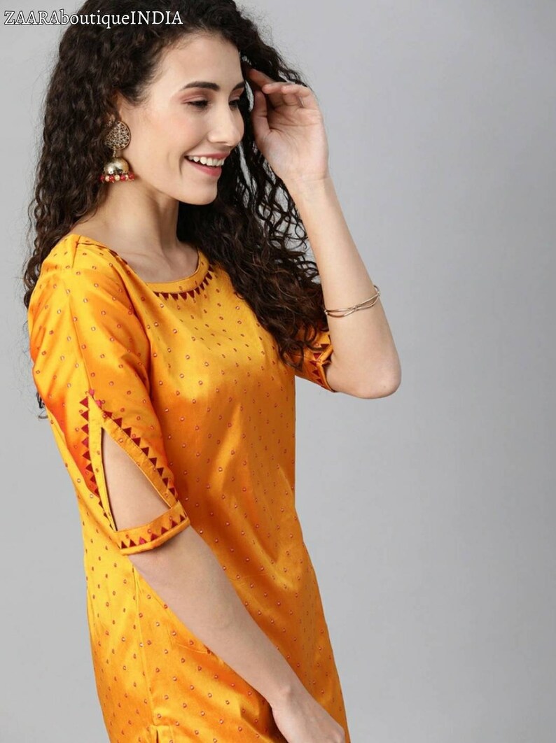 Indian Wedding Dress Indian Dress For Women Women Party Dress| Reception Haldi Dress Crafted Kurta And Trouser Set-Indian Ethnic Dress