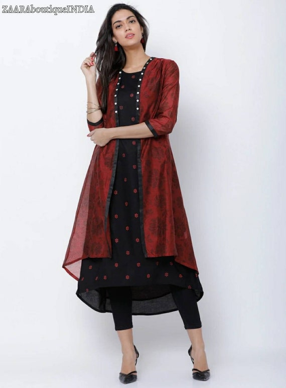 Online kurtis deals with jacket