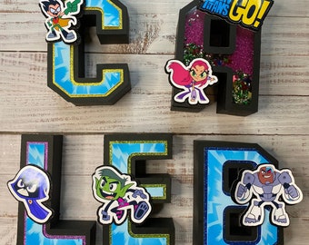 Handgemachte Teen Titans Go Party Dekoration, Superhelden-Thema
