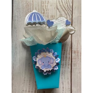 Baby Shower Centerpiece, Centerpiece for Gender Reveal, Gender Reveal Party, Gender Reveal decor, baby elephant decor, Baby Shower decor