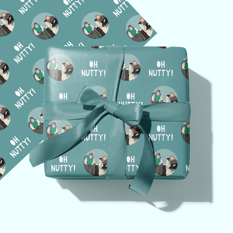 Oh Nutty Gogglebox Wrapping Paper Mary & Giles Wrapping Etsy
