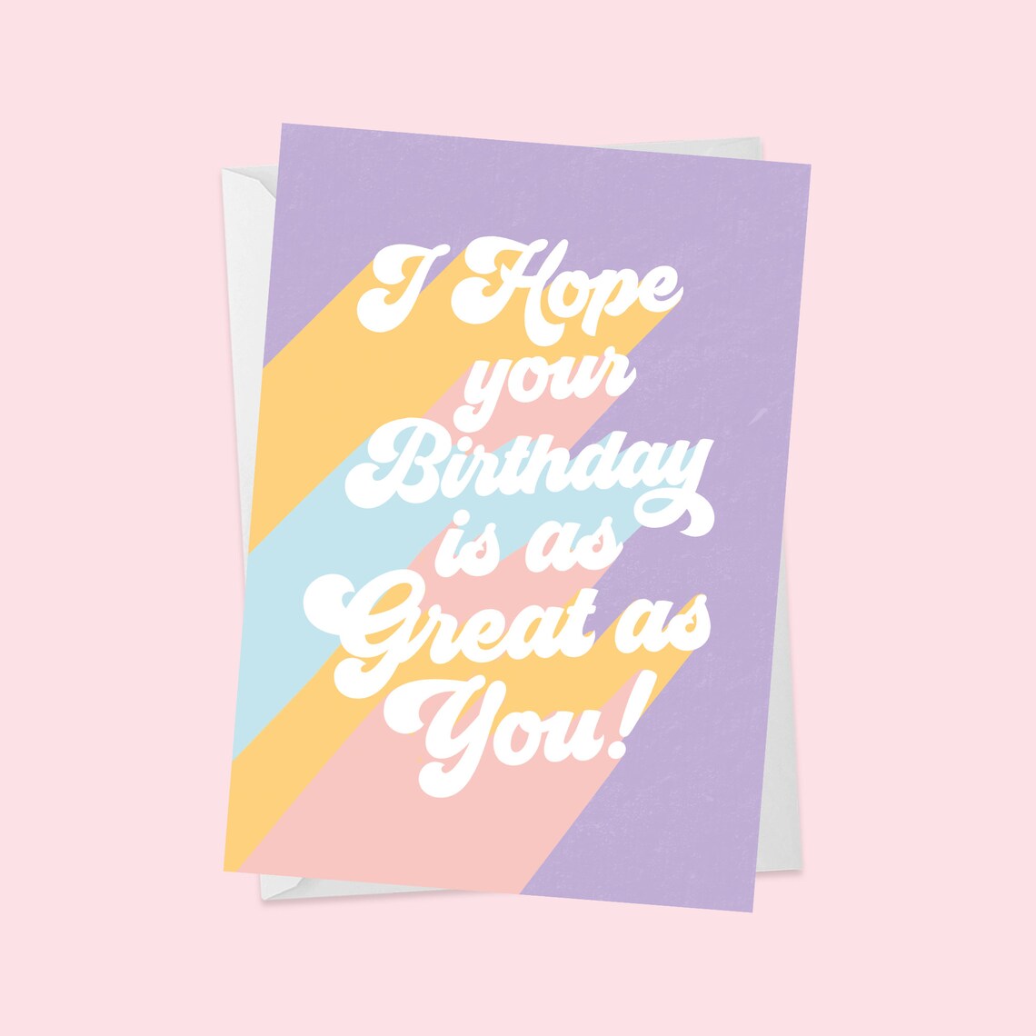 I Hope Your Birthday Is As Great As You Birthday Card Funny Etsy