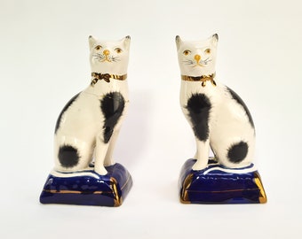 Vintage keramische katten