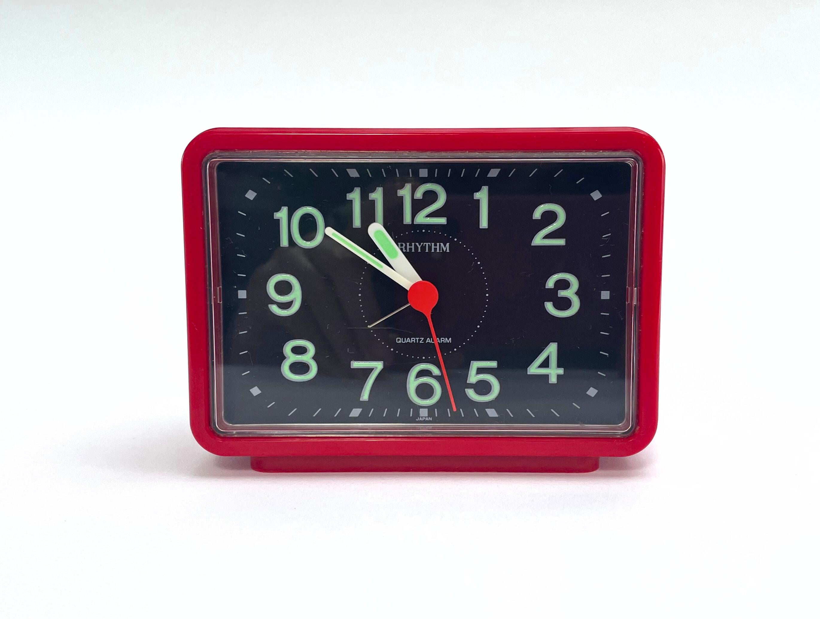 80s Alarm Clock. Rhythm Japan - Etsy