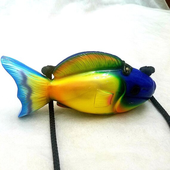 Vintage 90s Timmy Woods Fish Purse