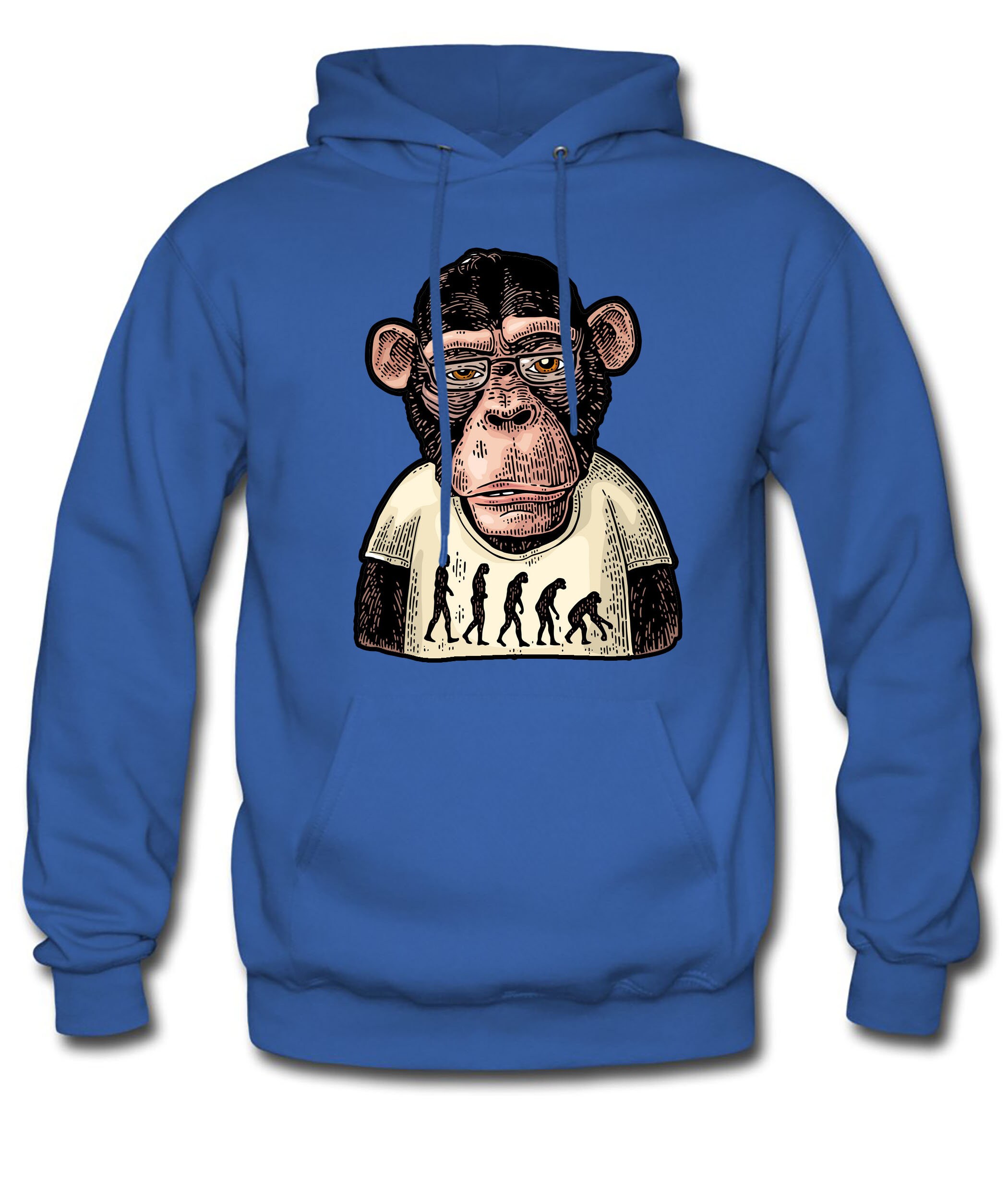 Monkeys dressed Hoodie Sweatshirt Etsy