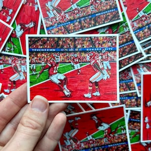 chiefs sticker, mahomes, kelce swift, sticker, kansas city chiefs, waterproof, for laptop for car, for kindle, kc chiefs, kc art, football