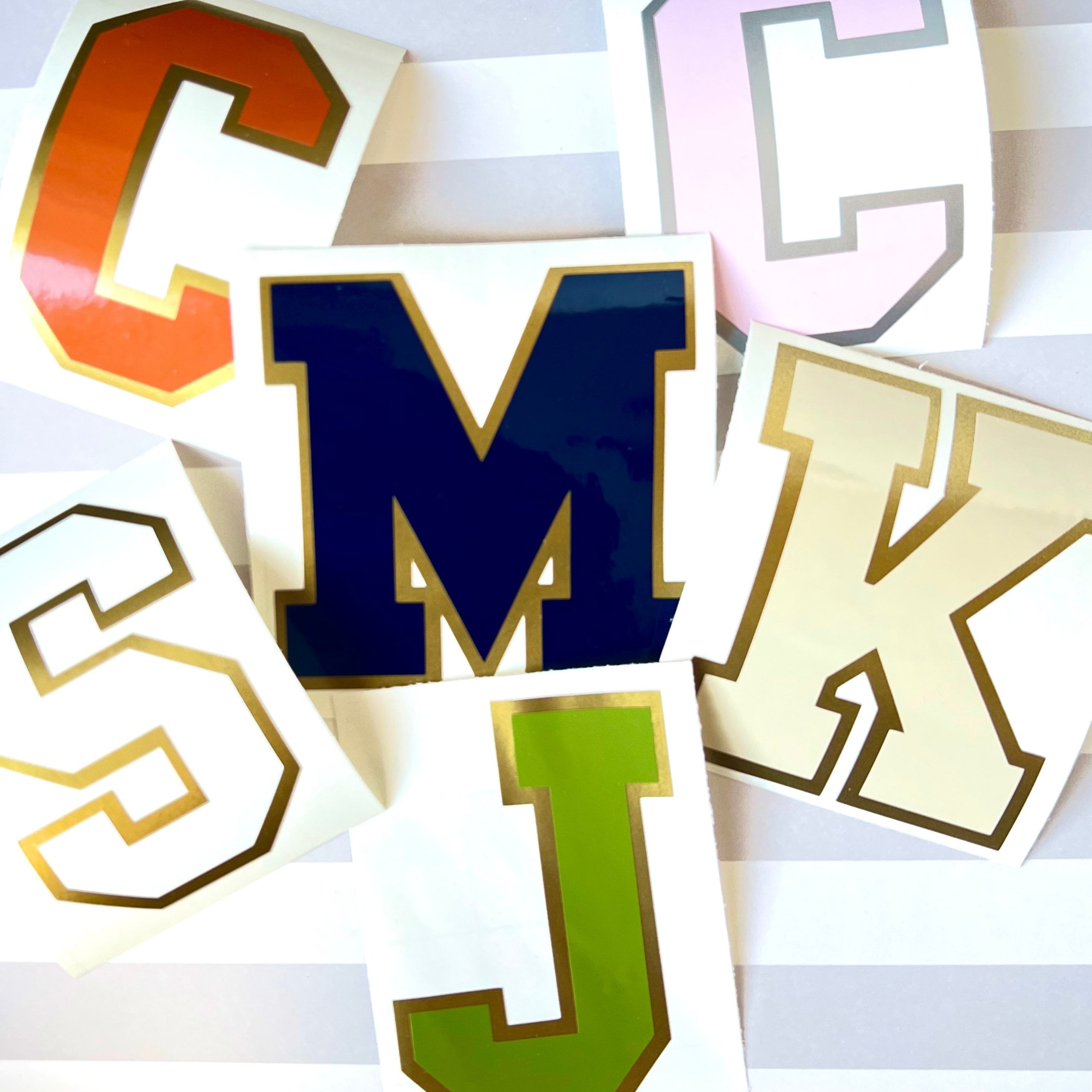 Monogram Decal, Waterproof Vinyl Decal Sticker for Stanley Tumbler ...