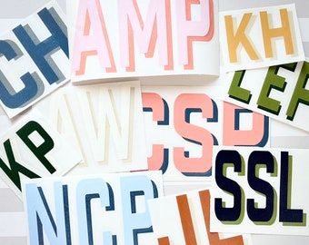 Silver Glitter Letter Stickers Self Adhesive Peel off Alphabet