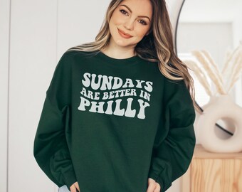 Philadelphia Football Sweatshirt, Eagles Crewneck, Eagles Sweatshirt, Philadelphia Football Crewneck Sweatshirt, Eagles Philly Sports