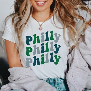 Philadelphia Football T-Shirt, Philly T-Shirt, Philadelphia Football T-Shirt, Eagles Philly Sport, Philly Shirt, Philadelphia Shirt